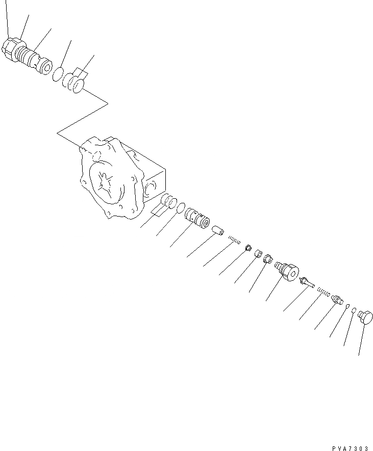 Схема запчастей Komatsu PW150ES-6K - МОТОР ПОВОРОТА (ВНУТР. ЧАСТИ) (/) (ДЛЯ ПОВОРОТН. РУКОЯТЬ) ОСНОВН. КОМПОНЕНТЫ И РЕМКОМПЛЕКТЫ
