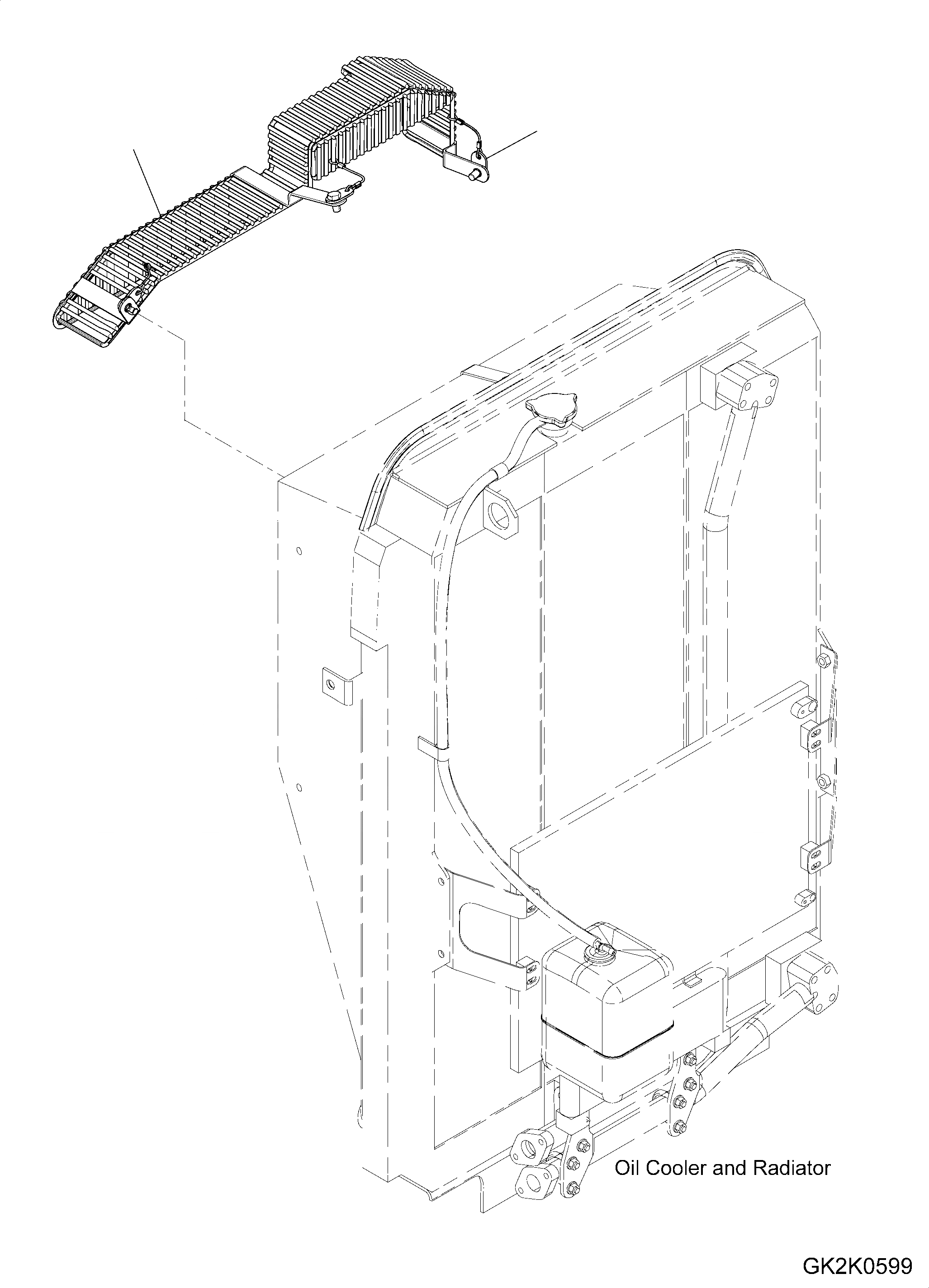 Схема запчастей Komatsu PW160-8 - ЗАЩИТА ВЕНТИЛЯТОРА ЗАЩИТА ВЕНТИЛЯТОРА