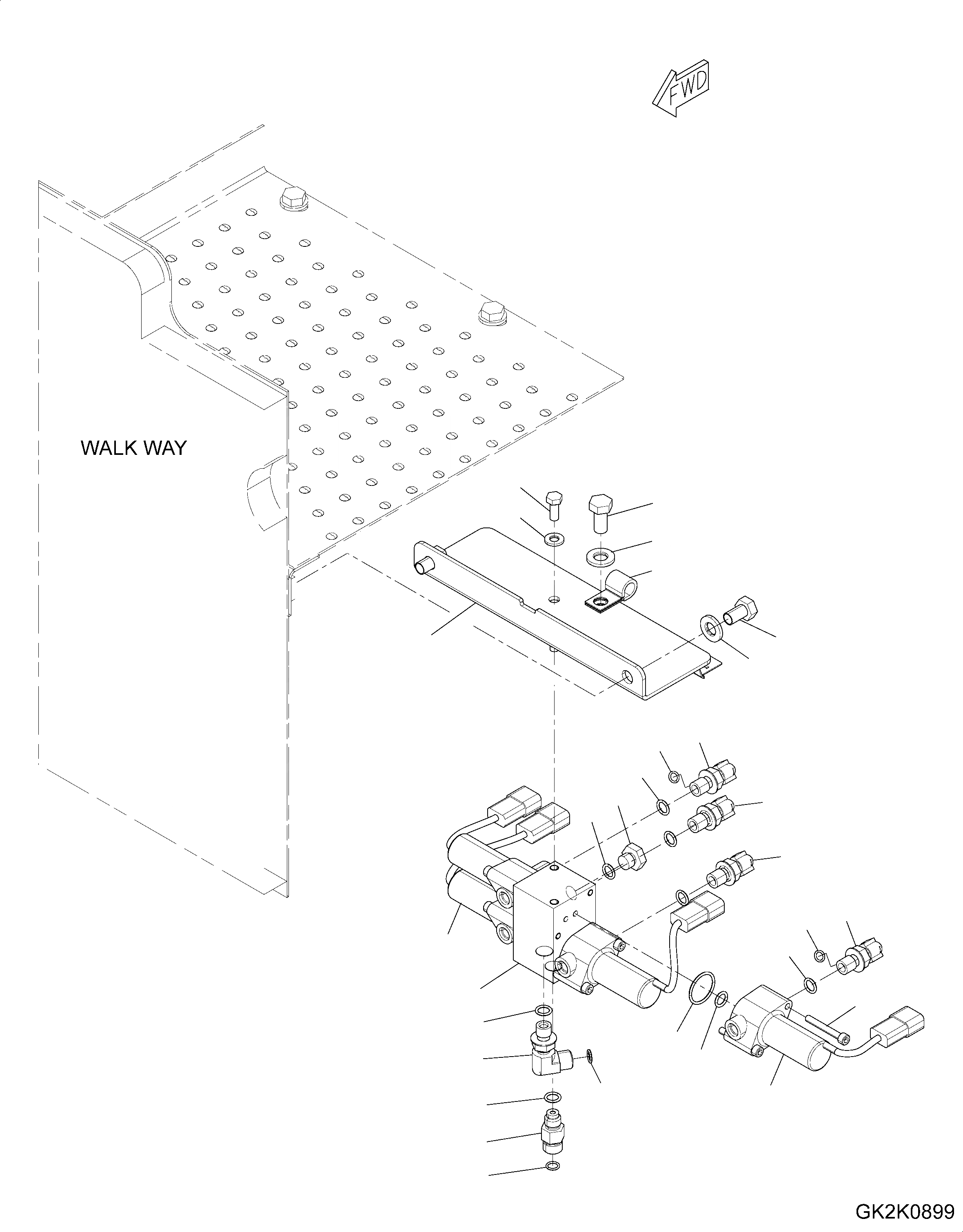 Схема запчастей Komatsu PW160-8 - СОЛЕНОИДНЫЙ КЛАПАН, PROP УПРАВЛ-Е, ДЛЯ ONE-ЧАСТИ СТРЕЛА, -НАВЕСН. ОБОРУД, КРЕПЛЕНИЕ СОЛЕНОИДНЫЙ КЛАПАН, PROP УПРАВЛ-Е, ДЛЯ ONE-ЧАСТИ СТРЕЛА, -НАВЕСН. ОБОРУД