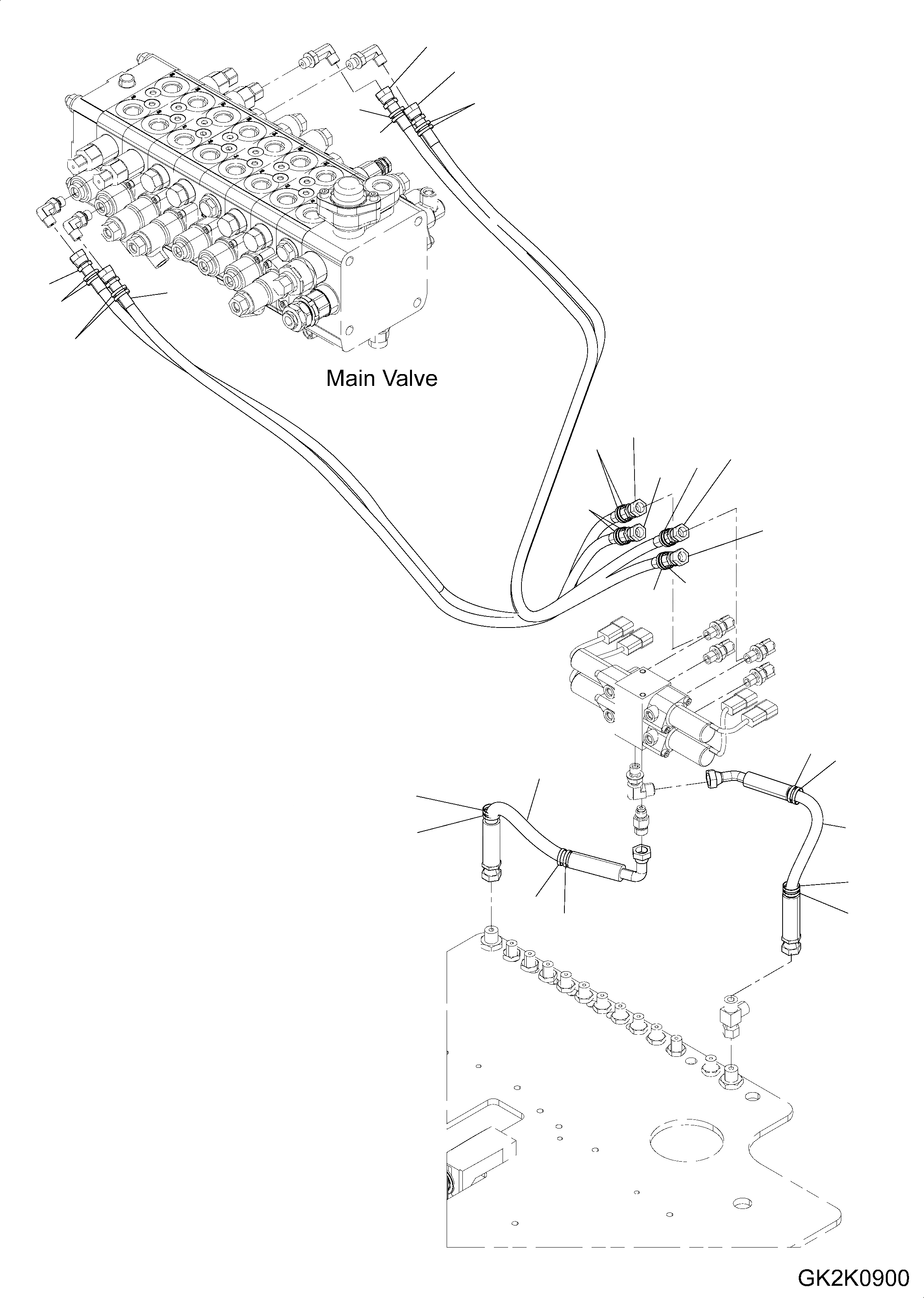 Схема запчастей Komatsu PW160-8 - СОЛЕНОИДНЫЙ КЛАПАН, PROP УПРАВЛ-Е, ДЛЯ ONE-ЧАСТИ СТРЕЛА, -НАВЕСН. ОБОРУД, ТРУБЫ СОЛЕНОИДНЫЙ КЛАПАН, PROP УПРАВЛ-Е, ДЛЯ ONE-ЧАСТИ СТРЕЛА, -НАВЕСН. ОБОРУД