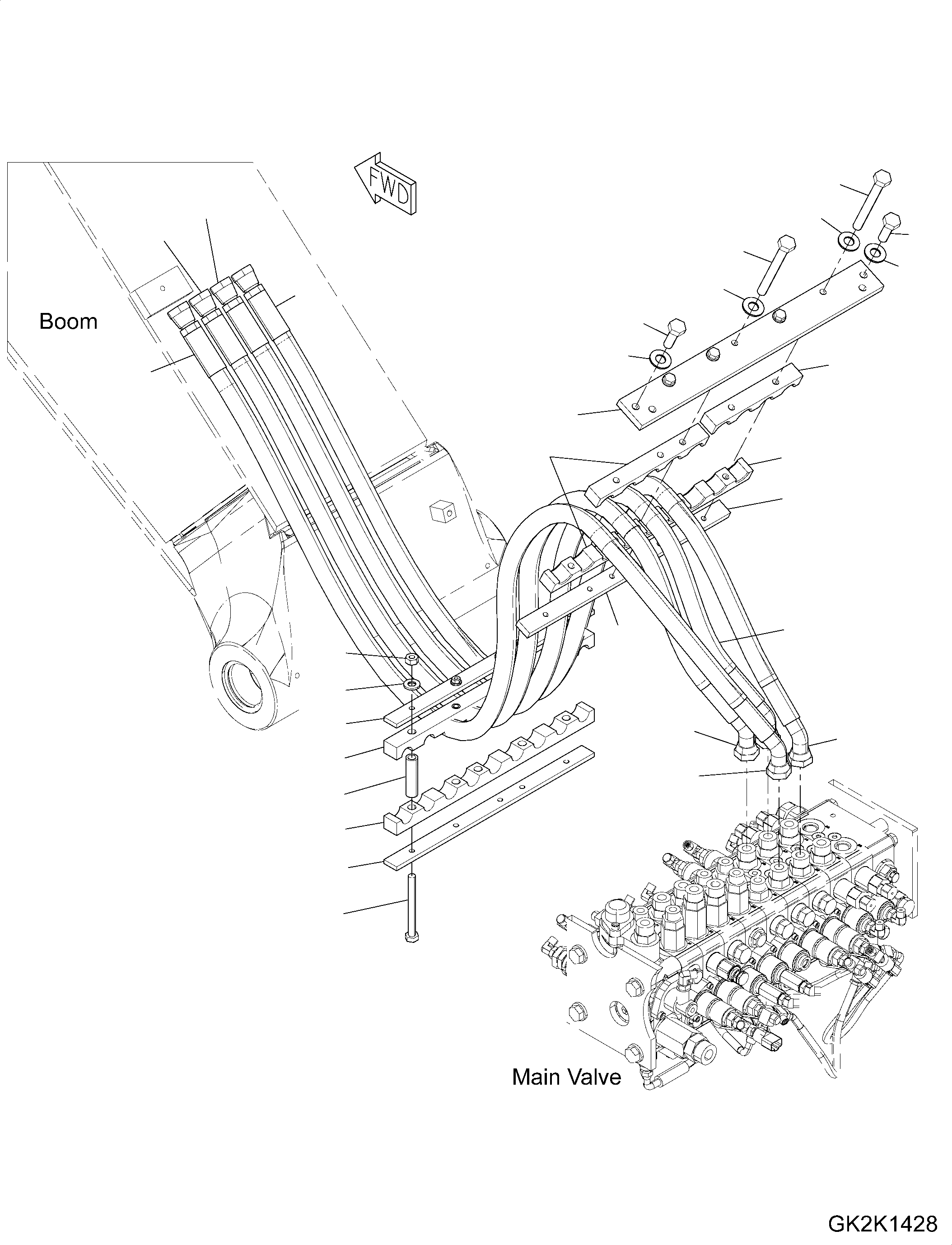 Схема запчастей Komatsu PW180-10 - РАБОЧЕЕ ОБОРУДОВАНИЕ ТРУБЫ, ОСНОВНАЯ РАМА , ДЛЯ ONE-ЧАСТИ СТРЕЛА, ТРУБЫ (/) РАБОЧЕЕ ОБОРУДОВАНИЕ ТРУБЫ, ОСНОВНАЯ РАМА , ДЛЯ ONE-ЧАСТИ СТРЕЛА