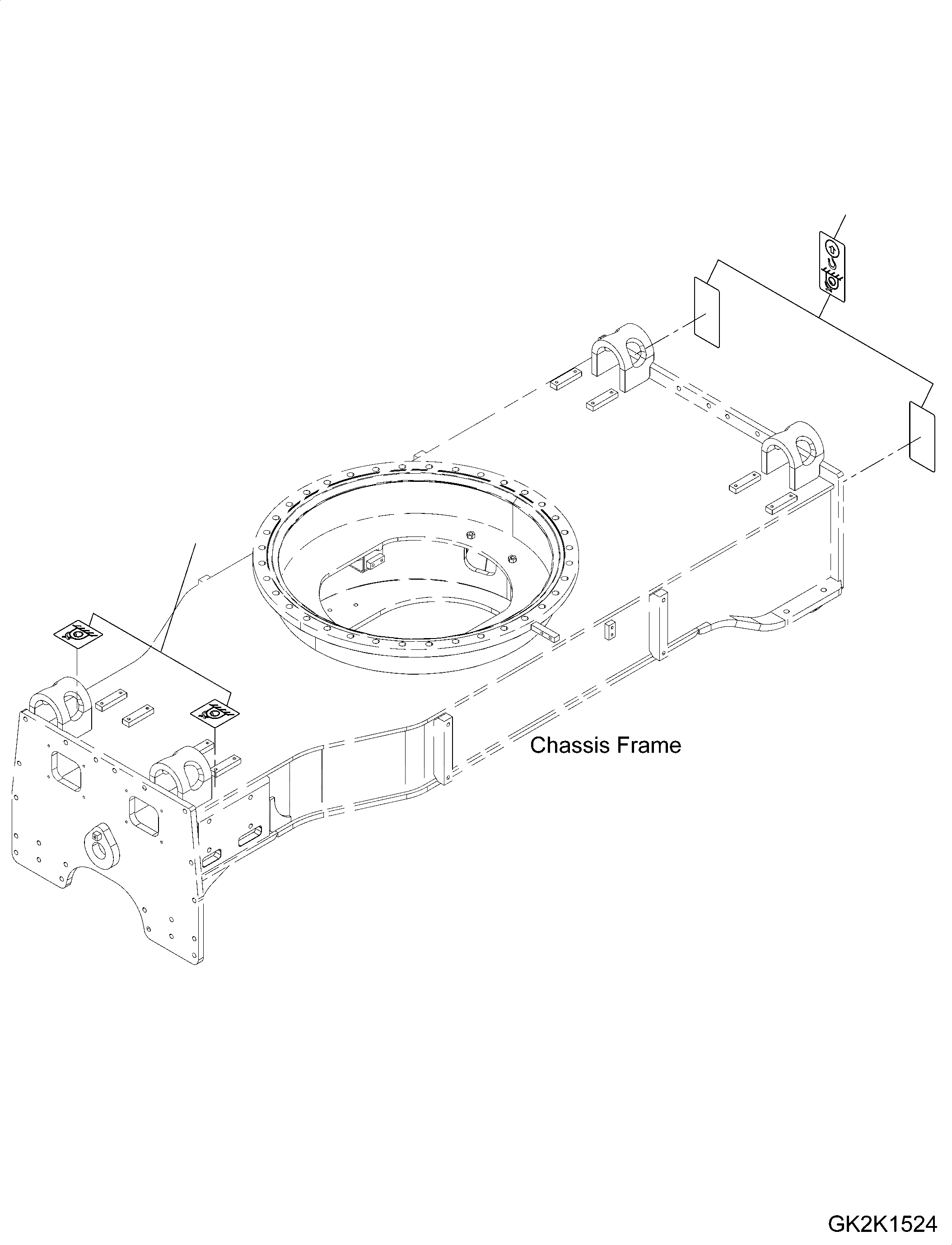 Схема запчастей Komatsu PW180-10 - НИЖН. НАВЕСН. ОБОРУД ТРУБЫ, ПЕРЕДН. LESS - ЗАДН. LESS, STICKER ОБСЛУЖ-Е НИЖН. НАВЕСН. ОБОРУД ТРУБЫ, ПЕРЕДН. LESS - ЗАДН. LESS