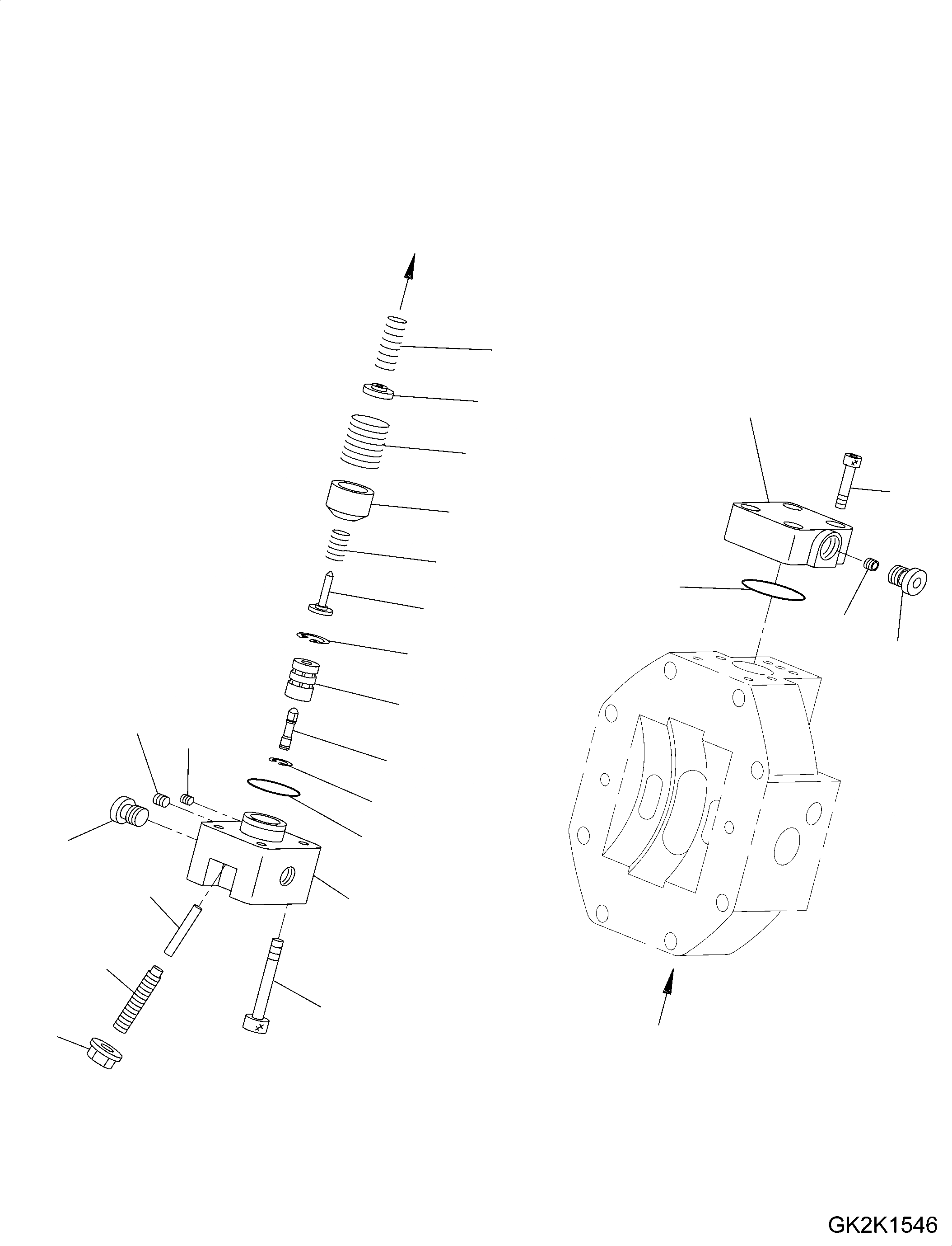 Схема запчастей Komatsu PW180-10 - МОТОР ХОДА, ВНУТР. ЧАСТИ (/) МОТОР ХОДА