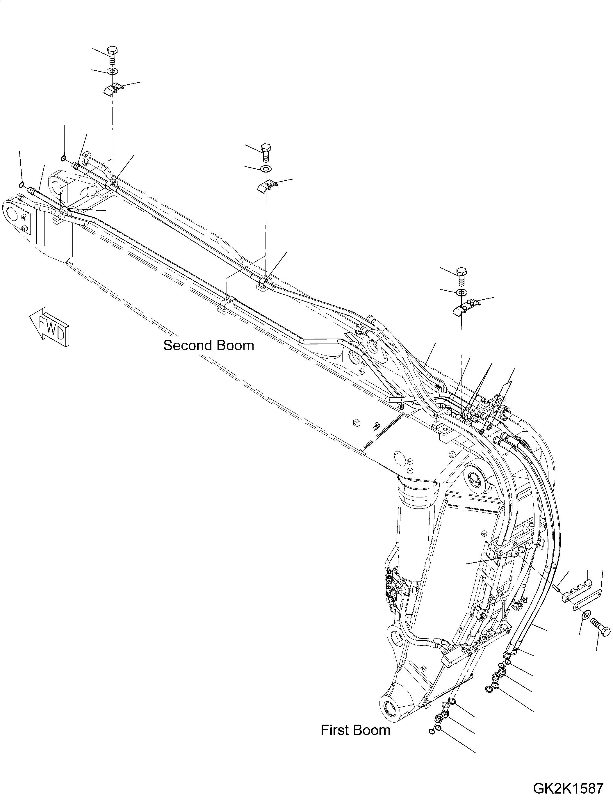 Схема запчастей Komatsu PW180-10 - ГИДРОЛИНИЯ, TWO-ЧАСТИ СТРЕЛА, -НАВЕСН. ОБОРУД, БЕЗ БЫСТРОСЪЕМН. МЕХ-М, ЦИЛИНДР КОВША ТРУБЫ ГИДРОЛИНИЯ, TWO-ЧАСТИ СТРЕЛА, -НАВЕСН. ОБОРУД, БЕЗ БЫСТРОСЪЕМН. МЕХ-М