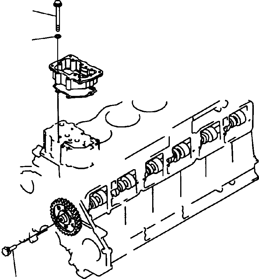Схема запчастей Komatsu PW400MH-6 - FIG. A-AA ПРИВОД ТАХОМЕТРА - ПРИВОД ДВИГАТЕЛЬ