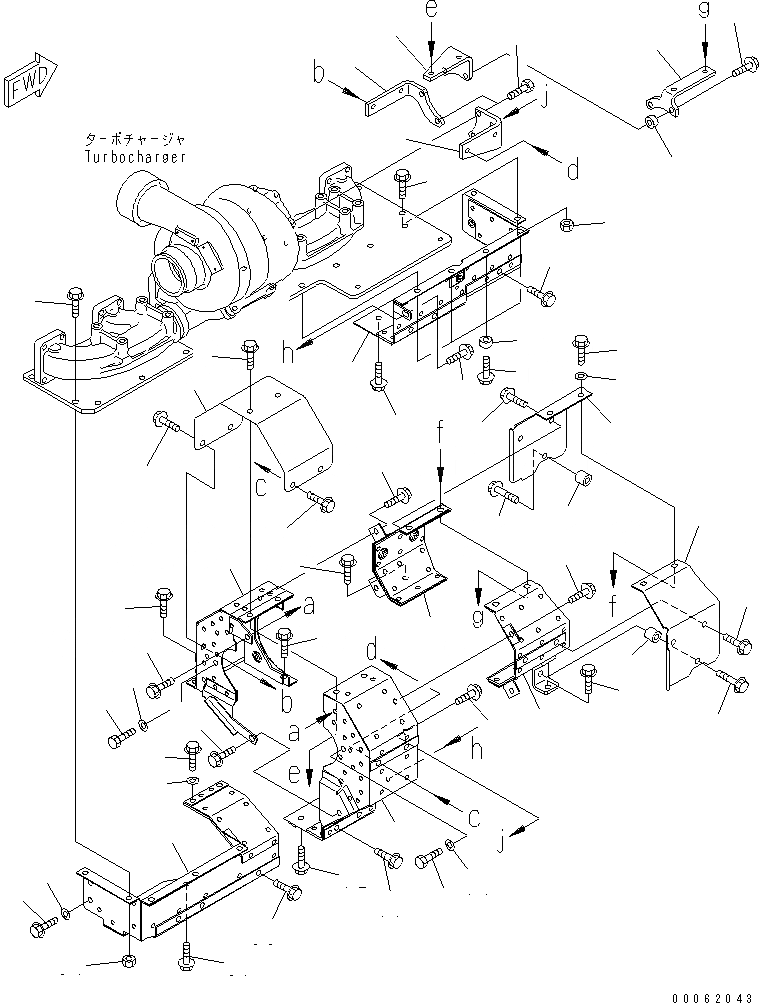 Схема запчастей Komatsu SA6D140E-3J-7 - ТЕРМОЗАЩИТА (LAND FILL СПЕЦ-Я.)(№9-) ДВИГАТЕЛЬ