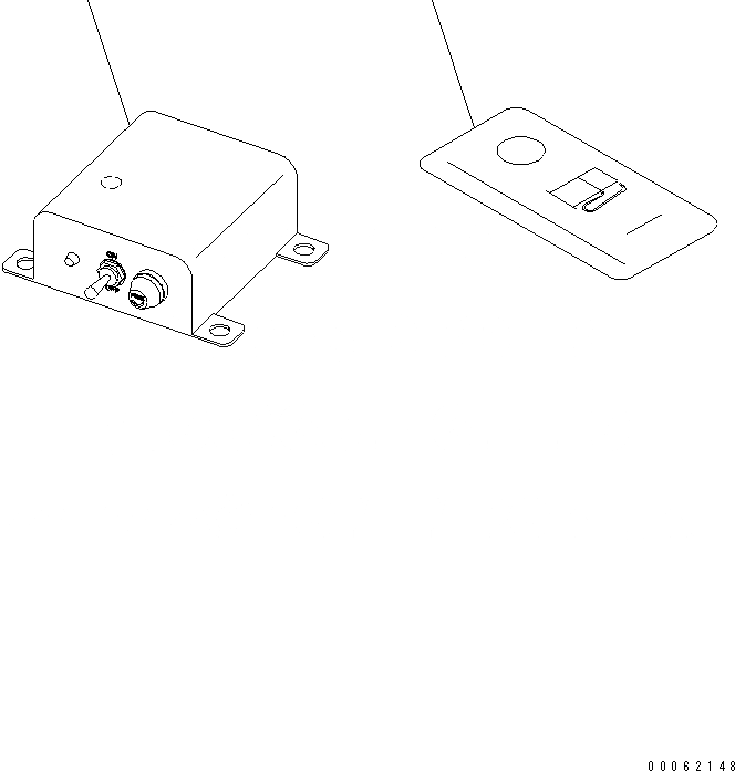 Схема запчастей Komatsu SAA12V140E-3B - ПЕРЕКЛЮЧАТЕЛЬ И ПЛАСТИНА(№9-) ДВИГАТЕЛЬ