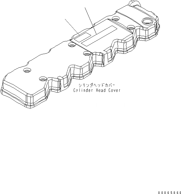 Схема запчастей Komatsu SAA6D107E-1BA - ПРЕДУПРЕЖДАЮЩ. МАРКИРОВКА ДВИГАТЕЛЬ