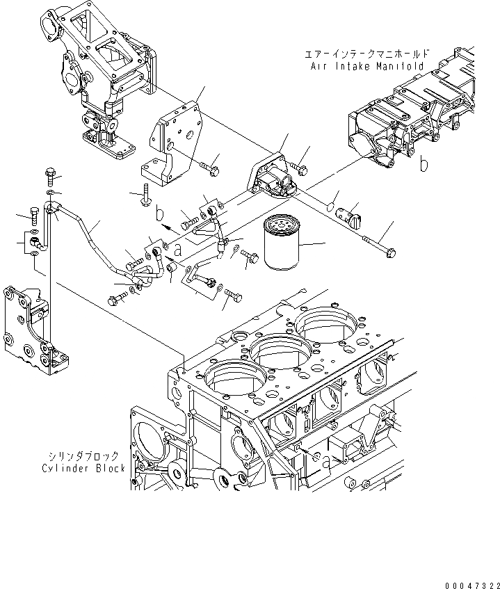 Схема запчастей Komatsu SAA6D140E-5E - АНТИКОРРОЗ. ЭЛЕМЕНТ(№8-) ДВИГАТЕЛЬ