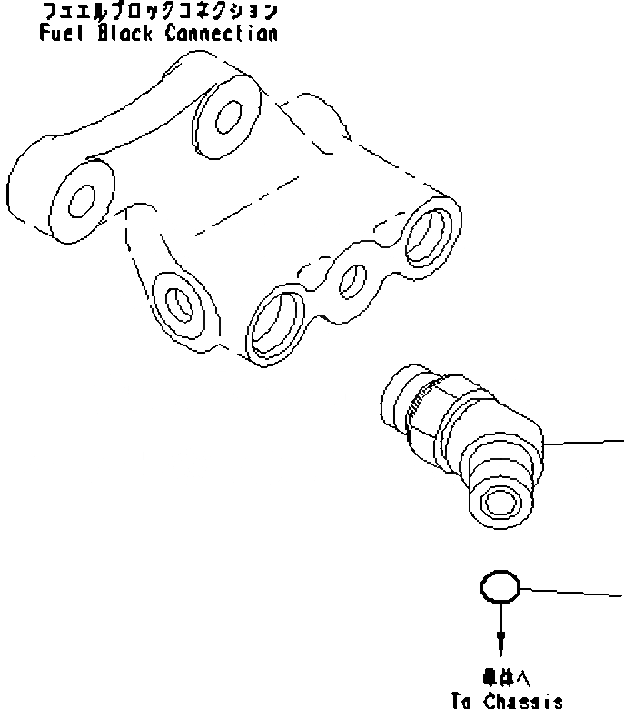 Схема запчастей Komatsu SAA6D114E-3D - ТОПЛИВН. ВХОДН. ФИТТИНГ ТОПЛИВН. ВХОДН. ФИТТИНГ
