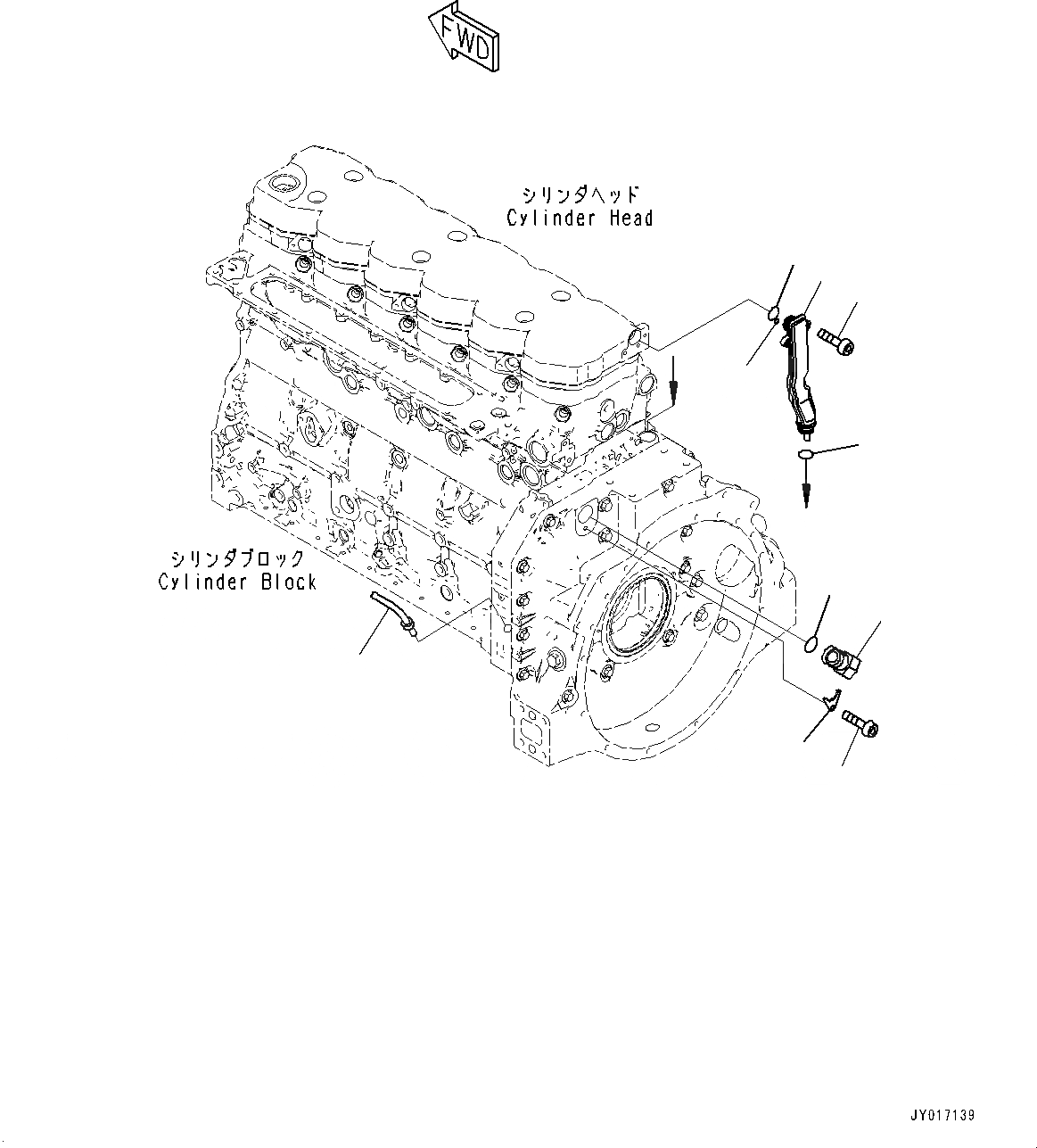Схема запчастей Komatsu SAA6D107E-2 - САПУН И ШЛАНГИ САПУН И ШЛАНГИ