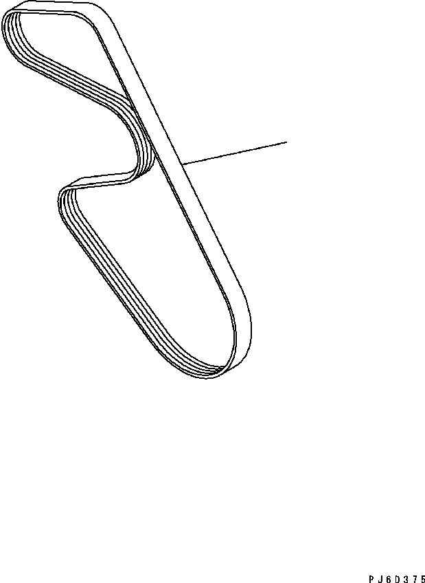 Схема запчастей Komatsu Engine SAA6D114E-2BB-VH - ПРИВОД ВОДЯН. ПОМПЫ РЕМЕНЬ (ДЛЯ A ГЕНЕРАТОР) (№8-8) ДВИГАТЕЛЬ