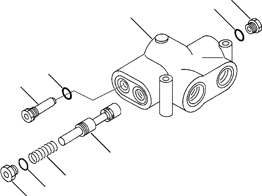 Схема запчастей Komatsu WA120-3L - FIG NO. H-A РУЛЕВ. УПРАВЛЕНИЕ ПРИОРИТЕТН. КЛАПАН ГИДРАВЛИКА