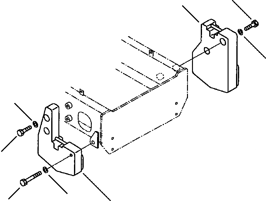 Схема запчастей Komatsu WA120-3L - FIG NO. M-A ПРОТИВОВЕСS ЧАСТИ КОРПУСА