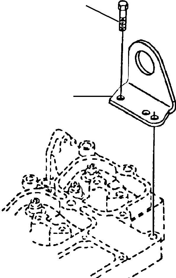 Схема запчастей Komatsu WA120-3MC - FIG. A89-AA ПОДЪЕМ КОРПУС ДВИГАТЕЛЬ