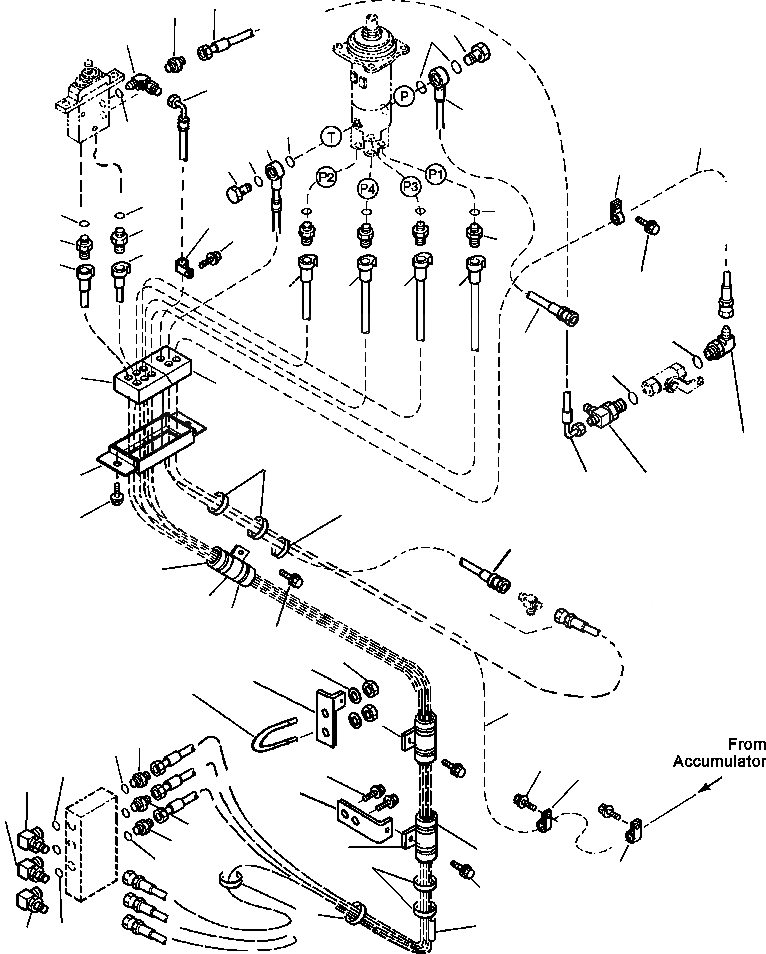 Схема запчастей Komatsu WA120-3MC - FIG. K-A PPC ТРУБЫ - С НАВЕСН. ОБОРУД КАБИНА ОПЕРАТОРА И СИСТЕМА УПРАВЛЕНИЯ