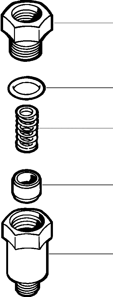 Схема запчастей Komatsu WA180-1LC - КОНТРОЛЬ КЛАПАН УПРАВЛ-Е РАБОЧИМ ОБОРУДОВАНИЕМ