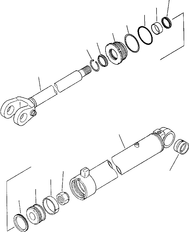 Схема запчастей Komatsu WA180-1LC - ГИДРОЦИЛИНДР ПОДЪЕМА ДЛЯ MACHINES С СТАНДАРТН. ПОГРУЗ. МЕХАНИЗМ УПРАВЛ-Е РАБОЧИМ ОБОРУДОВАНИЕМ