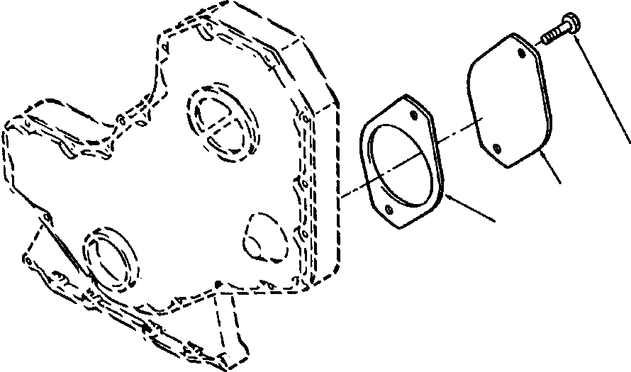 Схема запчастей Komatsu WA180-1LC - АКСЕССУАРЫ ПРИВОД COVER АКСЕССУАРЫ