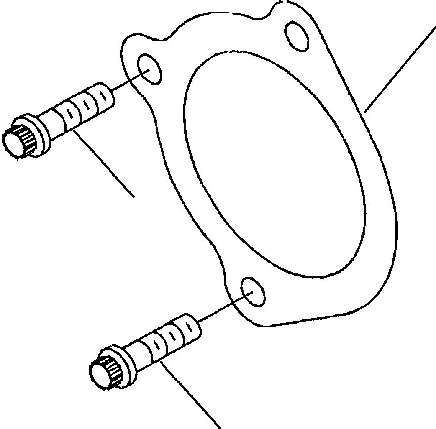 Схема запчастей Komatsu WA180-3L - FIG. A-A STARTER КРЕПЛЕНИЕ ДВИГАТЕЛЬ