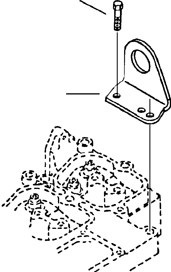 Схема запчастей Komatsu WA180-3L - FIG. A8-A ПОДЪЕМ КОРПУС ДВИГАТЕЛЬ