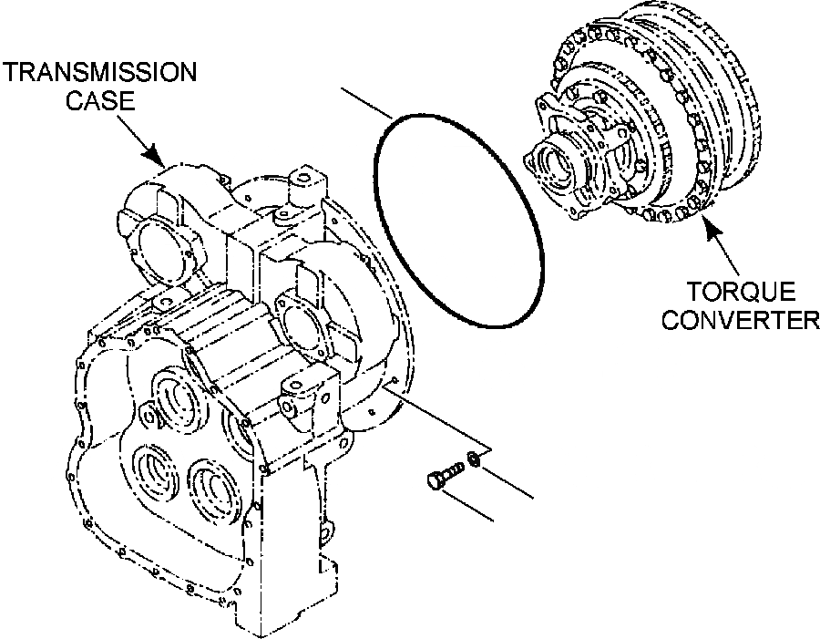 Схема запчастей Komatsu WA180-3L - FIG. F-A ТРАНСМИССИЯ - КРЕПЛЕНИЕ СИЛОВАЯ ПЕРЕДАЧА И КОНЕЧНАЯ ПЕРЕДАЧА
