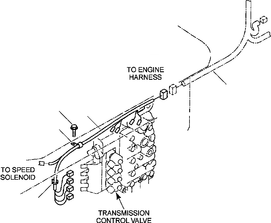 Схема запчастей Komatsu WA180-3L - FIG. F-A ТРАНСМИССИЯ - ПРОВОДКА СИЛОВАЯ ПЕРЕДАЧА И КОНЕЧНАЯ ПЕРЕДАЧА