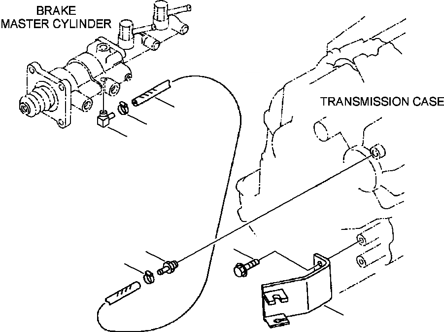 Схема запчастей Komatsu WA180-3L - FIG. F-A ТРАНСМИССИЯ - ТОРМОЗ. МАСЛОПРОВОДЯЩАЯ ЛИНИЯ И КОРПУС МЕХАНИЗМА СИЛОВАЯ ПЕРЕДАЧА И КОНЕЧНАЯ ПЕРЕДАЧА