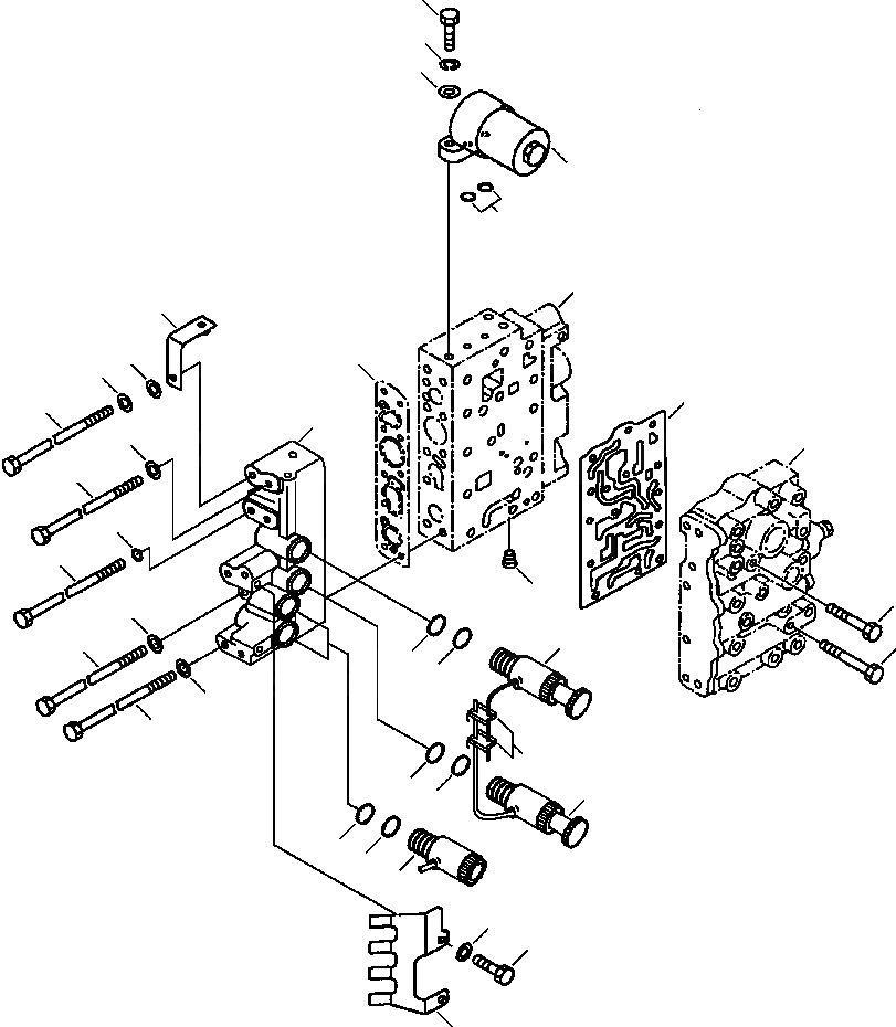 Схема запчастей Komatsu WA180-3L - FIG. F-A КЛАПАН УПРАВЛЕНИЯ ТРАНСМИССИЕЙ - СОЛЕНОИДНЫЙ КЛАПАН - ОПЦ.AL СИЛОВАЯ ПЕРЕДАЧА И КОНЕЧНАЯ ПЕРЕДАЧА