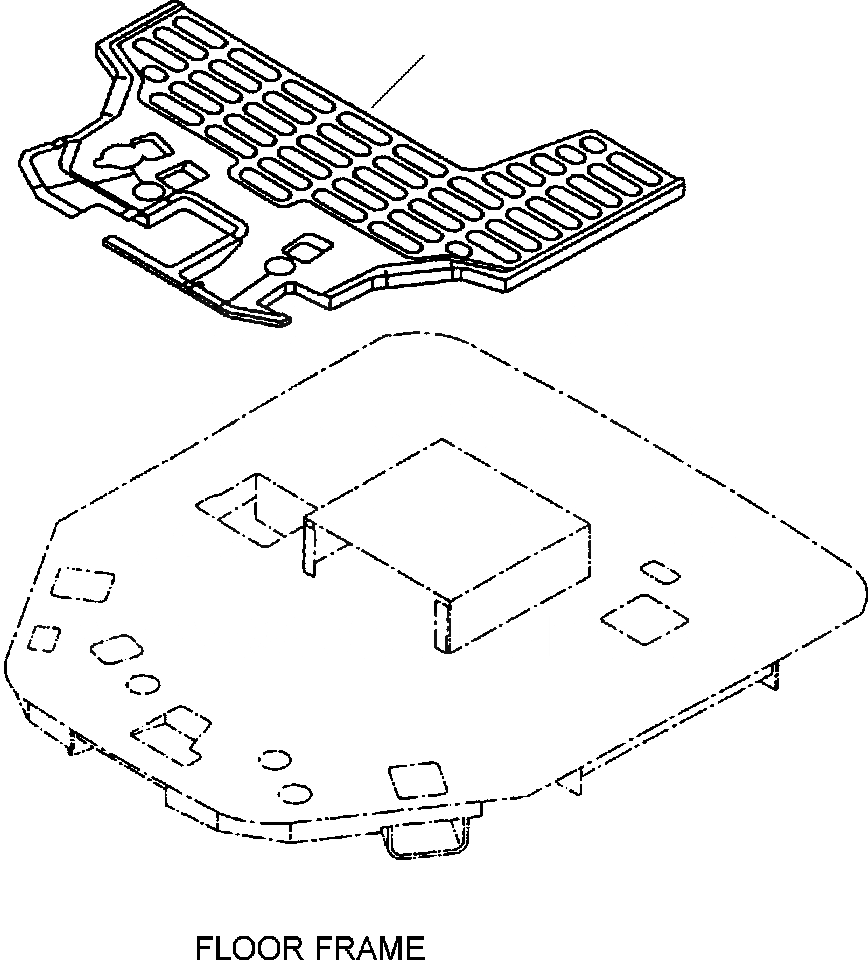 Схема запчастей Komatsu WA180-3L - FIG. K-A ПОЛ МАТЕРИАЛ КАБИНА ОПЕРАТОРА И СИСТЕМА УПРАВЛЕНИЯ