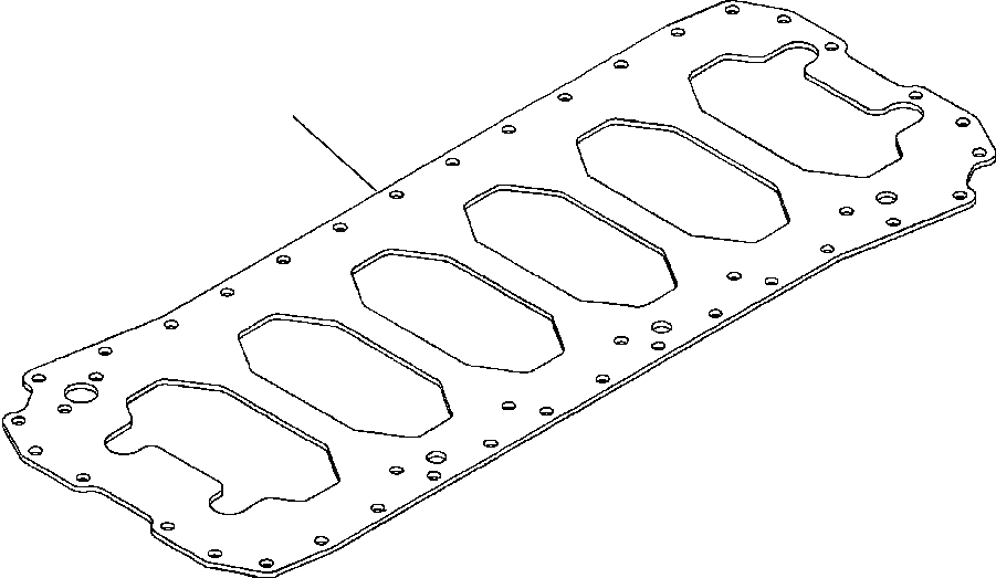 Схема запчастей Komatsu WA180-3MC - FIG. A999-AA NOISE ABATEMENT ПАНЕЛЬ - МАСЛЯНЫЙ ПОДДОН - БЛОК ЦИЛИНДРОВ STIFFENER ДВИГАТЕЛЬ
