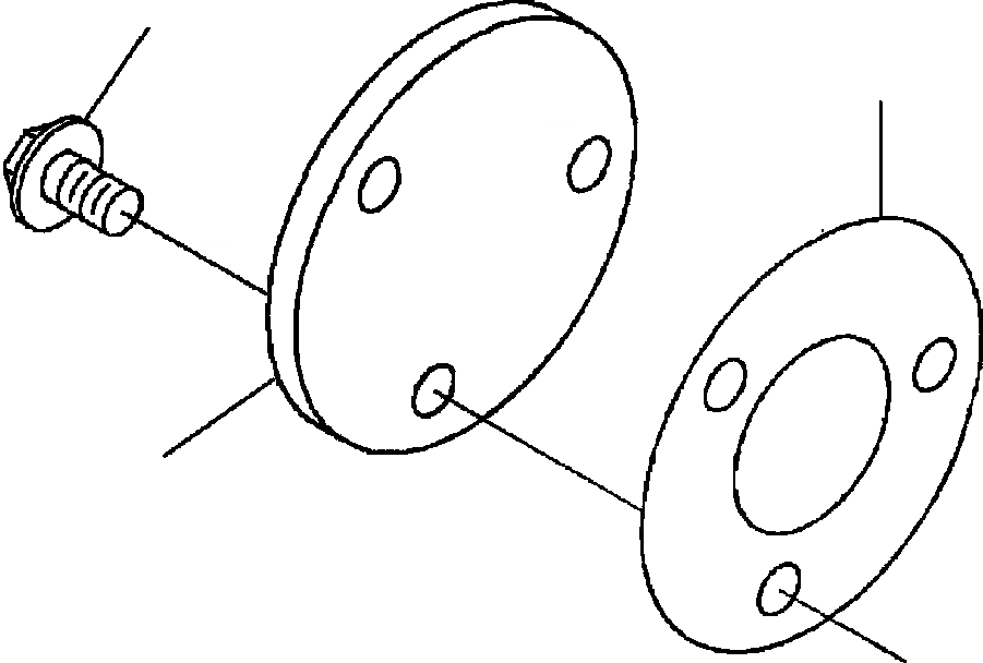 Схема запчастей Komatsu WA180-3MC - FIG. A-AA МАСЛЯНЫЙ ПОДДОН КРЫШКАПЛАСТИНА ДВИГАТЕЛЬ