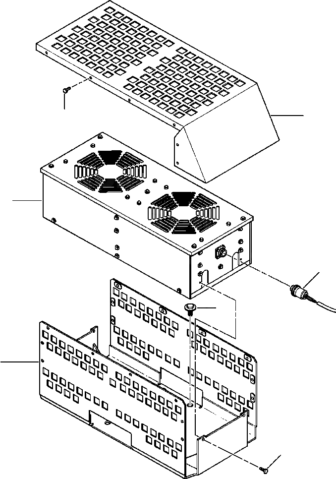 Схема запчастей Komatsu WA180PT-3L - FIG NO. K7-A КОНДИЦ. ВОЗДУХА КОНДЕНСАТОР И КРЕПЛЕНИЕ КАБИНА ОПЕРАТОРА И СИСТЕМА УПРАВЛЕНИЯ