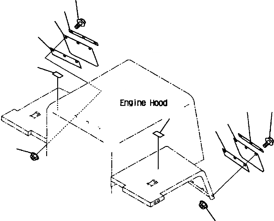 Схема запчастей Komatsu WA180PT-3L - FIG NO. M-A ПОЛН. КРЫЛО (ЗАДН. БРЫЗГОВИК) ЧАСТИ КОРПУСА