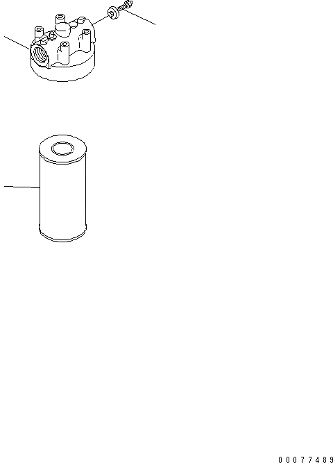 Схема запчастей Komatsu WA180PT-3MC - МАСЛЯНЫЙ ФИЛЬТР ТРАНСМИССИИ ТРАНСМИССИЯ