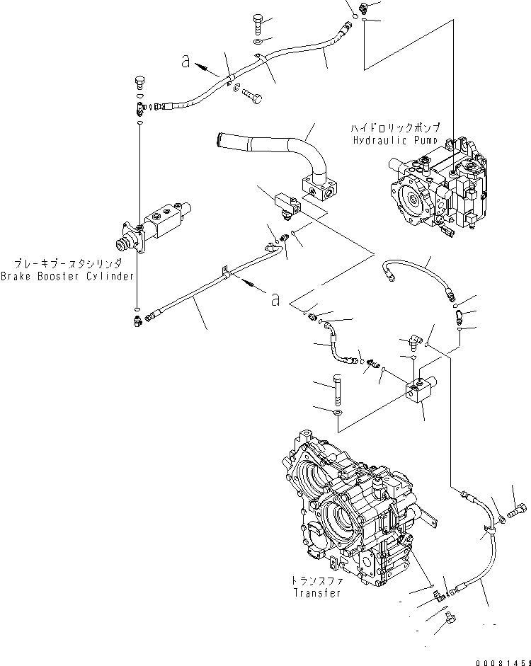 Схема запчастей Komatsu WA200-5L - INCHING УПРАВЛ-Е КАБИНА ОПЕРАТОРА И СИСТЕМА УПРАВЛЕНИЯ