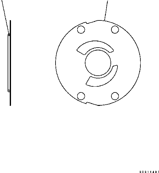 Схема запчастей Komatsu WA200-5 - НАСОС (/) ОСНОВН. КОМПОНЕНТЫ И РЕМКОМПЛЕКТЫ