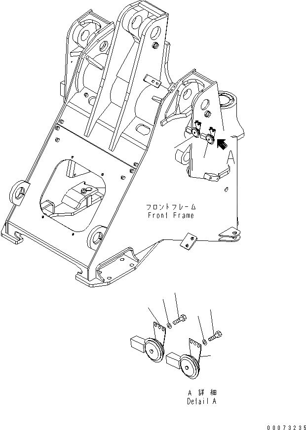 Схема запчастей Komatsu WA200PT-5L - ЗВУК. СИГНАЛ. ЭЛЕКТРИКА