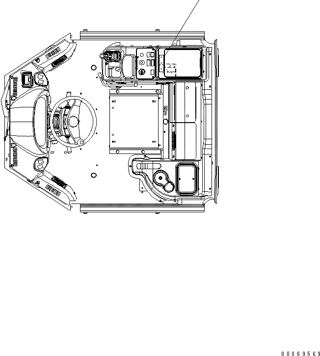 Схема запчастей Komatsu WA250-5L - ТАБЛИЧКИ (ГИДРАВЛ BROOM) МАРКИРОВКА