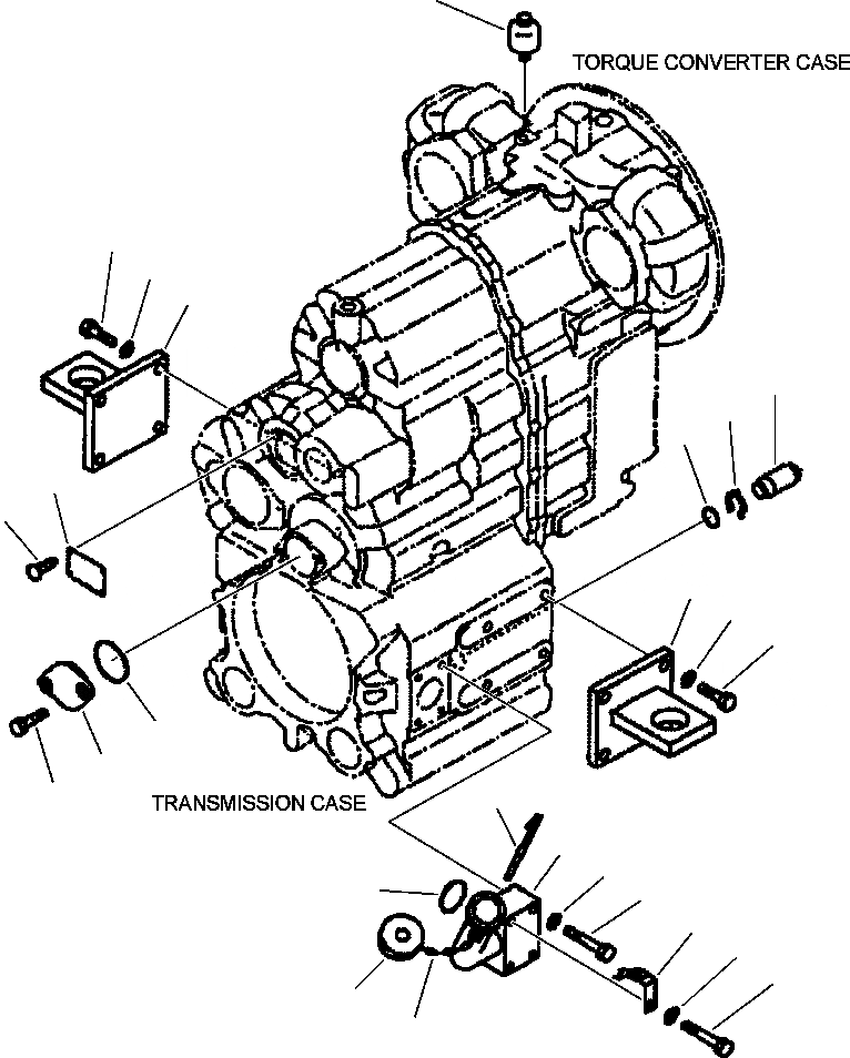 Схема запчастей Komatsu WA250-3L - FIG. F-8A ТРАНСМИССИЯ - КРЕПЛЕНИЕ - АКСЕССУАРЫ СИЛОВАЯ ПЕРЕДАЧА И КОНЕЧНАЯ ПЕРЕДАЧА
