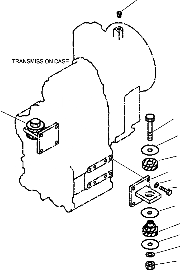 Схема запчастей Komatsu WA250-3L - FIG. F8-A ТРАНСМИССИЯ - ЭЛЕМЕНТЫ КРЕПЛЕНИЯ СИЛОВАЯ ПЕРЕДАЧА И КОНЕЧНАЯ ПЕРЕДАЧА