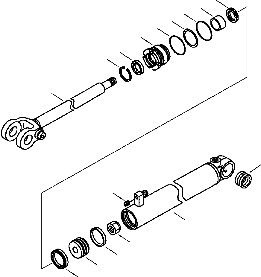 Схема запчастей Komatsu WA250-3L - FIG. J-A ЦИЛИНДР РУЛЕВ. УПР-Я ОСНОВНАЯ РАМА И ЕЕ ЧАСТИ