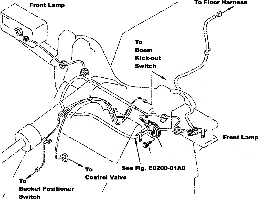 Схема запчастей Komatsu WA250-3MC - E-A ЗВУК. СИГНАЛ. ЭЛЕКТРИКА