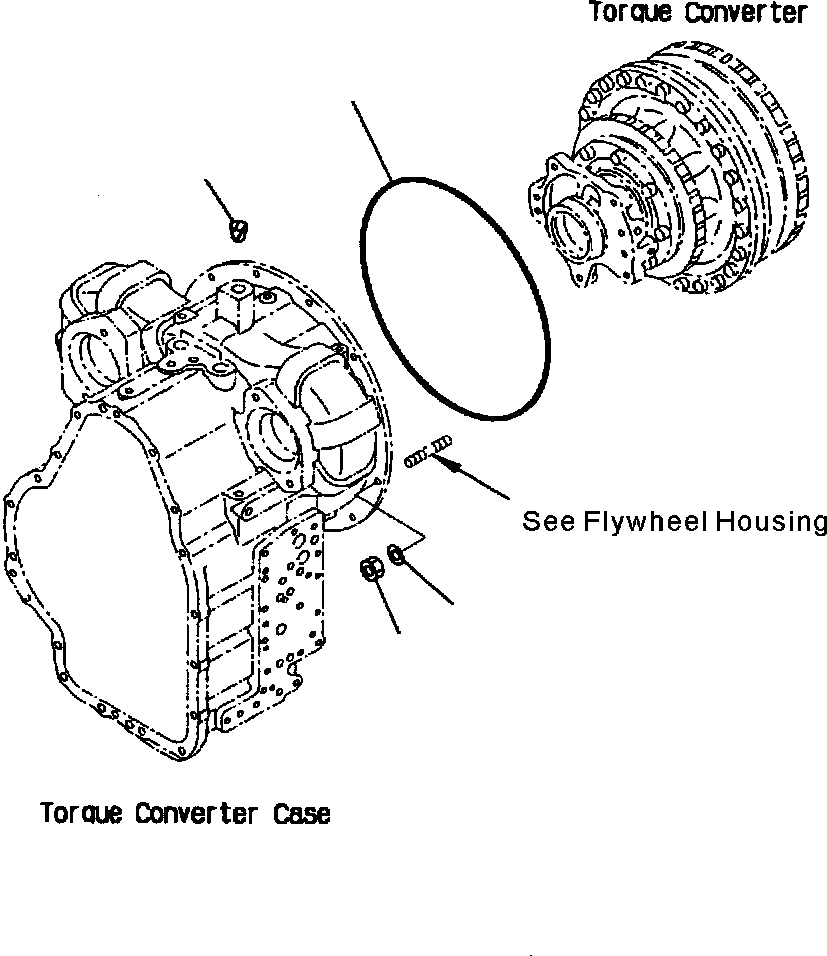 Схема запчастей Komatsu WA250-3MC - F-A ЧАСТИ КРЕПЛЕНИЯ ТРАНСМИССИИ СИЛОВАЯ ПЕРЕДАЧА И КОНЕЧНАЯ ПЕРЕДАЧА