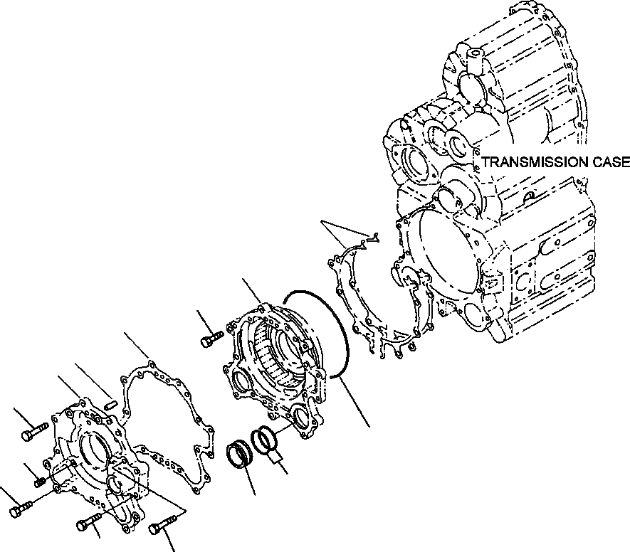 Схема запчастей Komatsu WA250-3MC - F-A ТРАНСМИССИЯ КОРПУС ТРАНСМИССИИ СИЛОВАЯ ПЕРЕДАЧА И КОНЕЧНАЯ ПЕРЕДАЧА