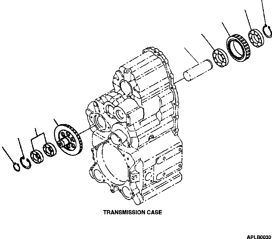 Схема запчастей Komatsu WA250-3MC - F-8A ТРАНСМИССИЯ ЛЕНИВЕЦ СИЛОВАЯ ПЕРЕДАЧА И КОНЕЧНАЯ ПЕРЕДАЧА