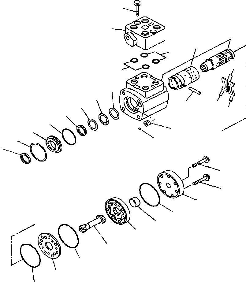 Схема запчастей Komatsu WA250-3MC - H-A РУЛЕВ. УПРАВЛЕНИЕ ЗАПРАШИВАЮЩ. КЛАПАН ГИДРАВЛИКА