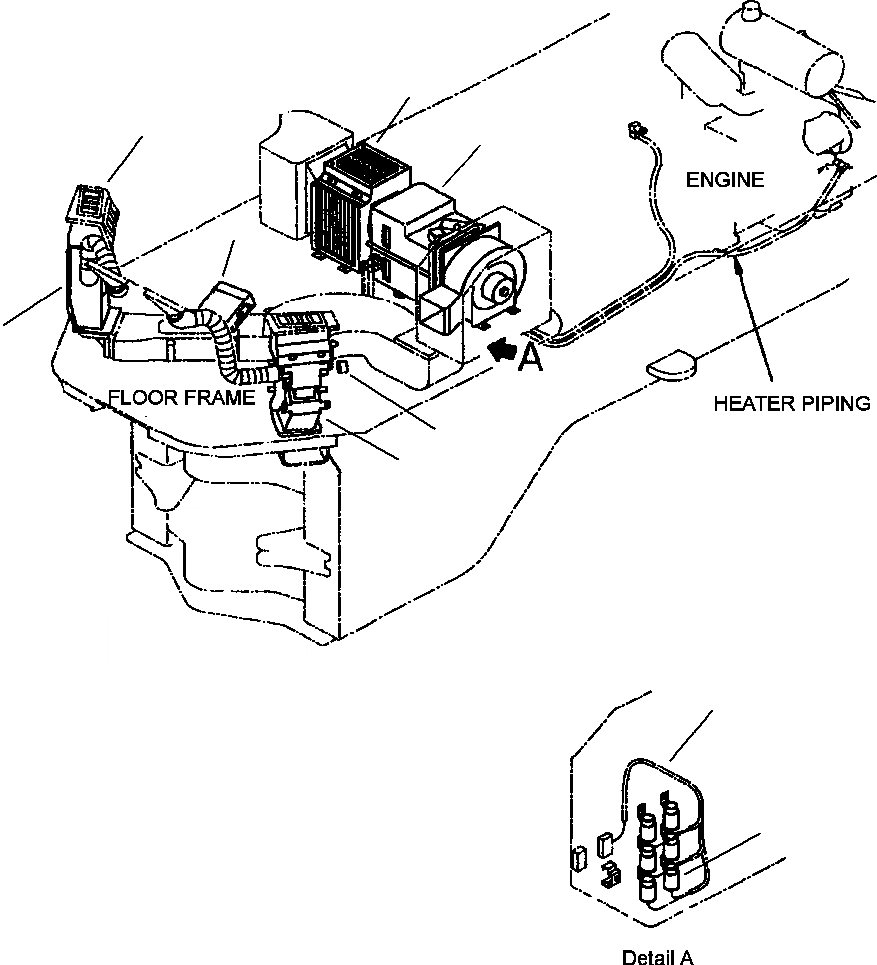 Схема запчастей Komatsu WA250-3MC - K7-A ОБОГРЕВАТЕЛЬ. OPERATORXD S ОБСТАНОВКА И СИСТЕМА УПРАВЛЕНИЯ