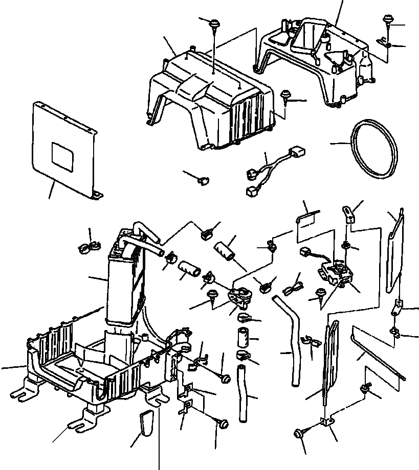Схема запчастей Komatsu WA250-3MC - K7-A ОТОПИТЕЛЬ ASSEMBLY OPERATORXD S ОБСТАНОВКА И СИСТЕМА УПРАВЛЕНИЯ