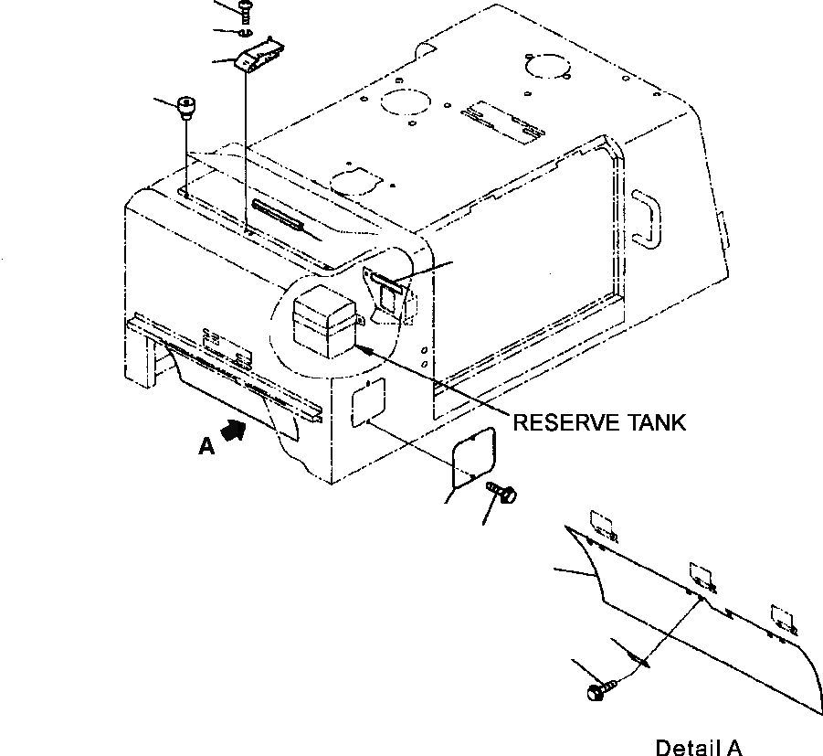 Схема запчастей Komatsu WA250-3MC - M-A BULKHEAD ЧАСТИ КОРПУСА